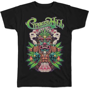 Cypress Hill: Tiki Time - Black T-Shirt