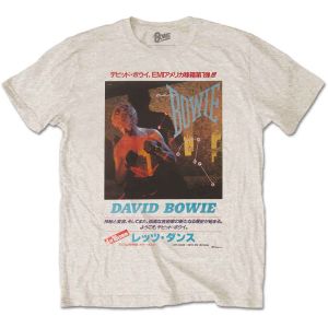 David Bowie: Japanese Text - Sand T-Shirt