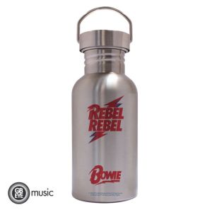 David Bowie: Rebel Canteen Steel Bottle (Stainless Steel) Preorder