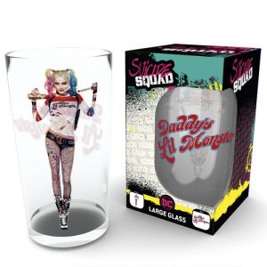 DC Comics: Harley Stand 400ml Glass Preorder