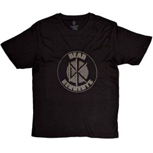 Dead Kennedys: Circle Logo (Hi-Build) - Black T-Shirt