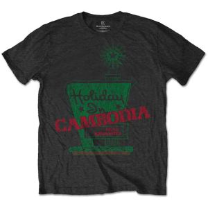 Dead Kennedys: Holiday in Cambodia - Charcoal Grey T-Shirt