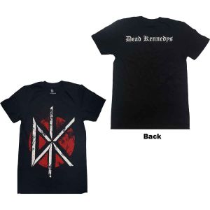 Dead Kennedys: Vintage Logo (Back Print) - Black T-Shirt