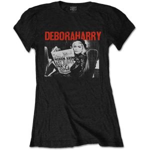 Debbie Harry: Women Are Just Slaves - Ladies Black T-Shirt