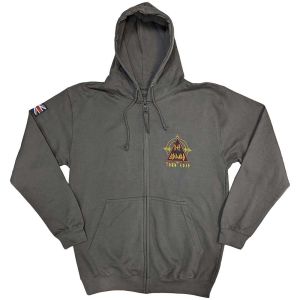 Def Leppard: Logo Tour 2019 - Charcoal Grey Zip-up Hoodie