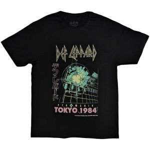 Def Leppard: Tokyo - Black T-Shirt