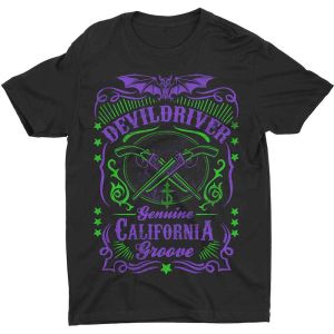 DevilDriver: Cross Guns - Black T-Shirt