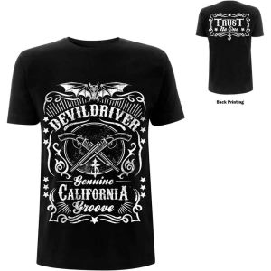 DevilDriver: Sawed Off (Back Print) - Black T-Shirt