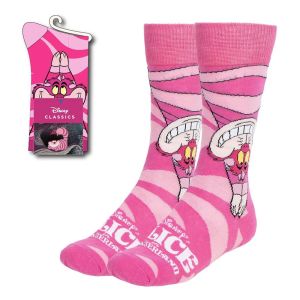 Disney: Cheshire Cat Upside Down Socks - Alice in Wonderland (36-43) Preorder