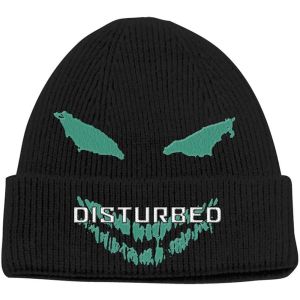 Disturbed: Green Face - Black Beanie Hat Preorder