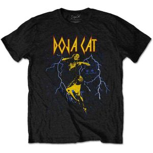 Doja Cat: Lightning Planet Her - Black T-Shirt