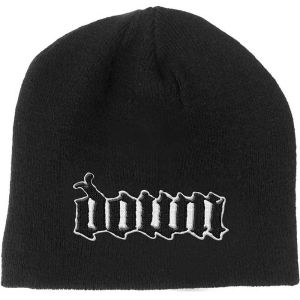 Down: Logo - Black Beanie Hat Preorder