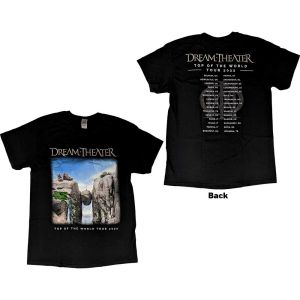 Dream Theater: TOTW Cover Art Tour 2022 (Back Print) - Black T-Shirt