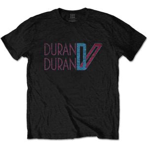 Duran Duran: Double D Logo - Black T-Shirt