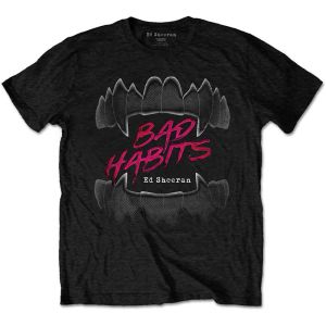 Ed Sheeran: Bad Habits - Black T-Shirt