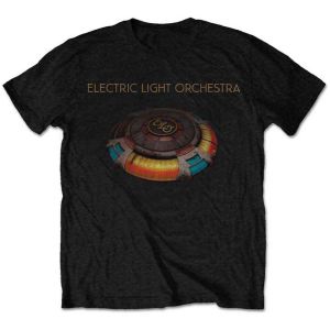 ELO: Mr Blue Sky Album - Black T-Shirt