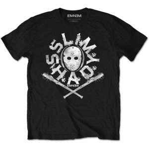 Eminem: Shady Mask - Black T-Shirt