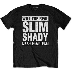 Eminem: The Real Slim Shady - Black T-Shirt