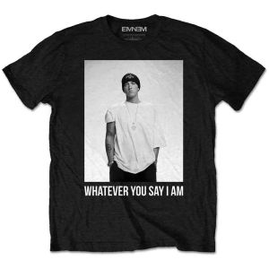 Eminem: Whatever - Black T-Shirt
