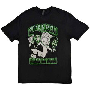 Eric B. & Rakim: Paid In Full - Black T-Shirt