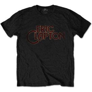 Eric Clapton: Big C Logo - Black T-Shirt