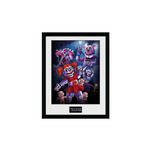 Five Nights At Freddy's: Sister Location Group Framed Print (30x40cm)