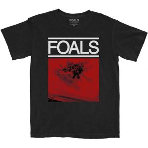 FOALS: Red Roses - Black T-Shirt