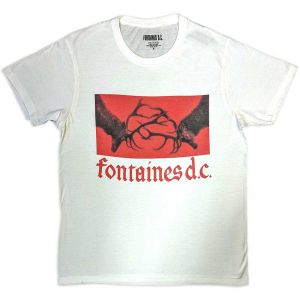 Fontaines D.C.: Gothic Logo - White T-Shirt