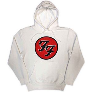 Foo Fighters: FF Logo - White Pullover Hoodie
