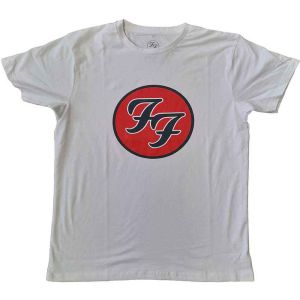 Foo Fighters: FF Logo - White T-Shirt