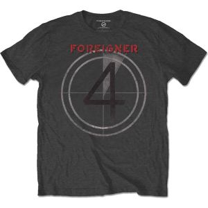 Foreigner: 4 - Charcoal Grey T-Shirt