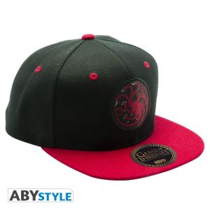 Game Of Thrones: "Targaryen" Snapback Cap (Black & Red) Preorder