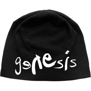 Genesis: Logo (Discharge Print) - Black Beanie Hat Preorder