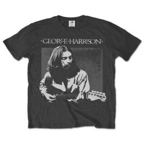 George Harrison: Live Portrait - Charcoal Grey T-Shirt