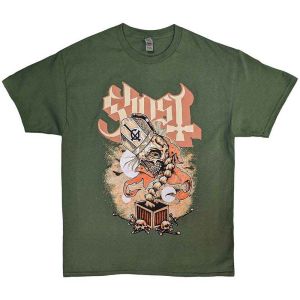 Ghost: Jack In The Box - Green T-Shirt