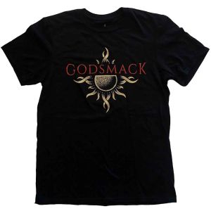 Godsmack: Sun Logo - Black T-Shirt