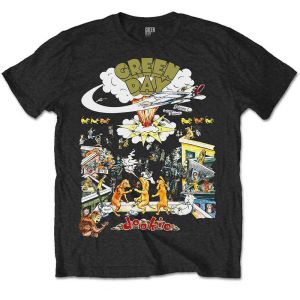 Green Day: 1994 Tour - Black T-Shirt