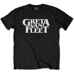 Greta Van Fleet: Logo - Black T-Shirt