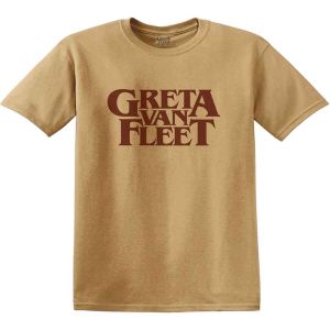 Greta Van Fleet: Logo - Old Gold T-Shirt