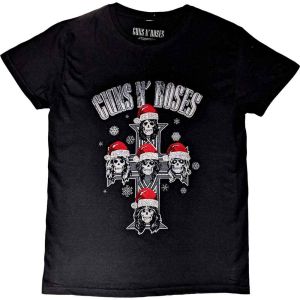 Guns N' Roses: Appetite Christmas - Black T-Shirt