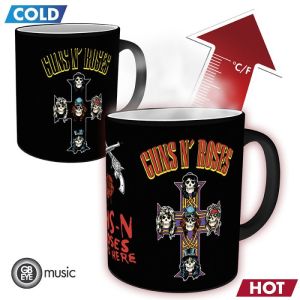 Guns N Roses: Cross Heat Change Mug (320ml) Preorder