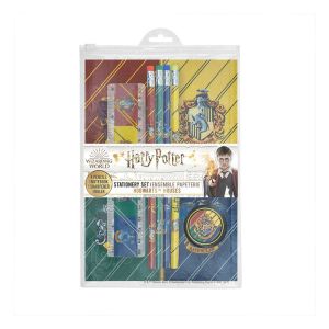 Harry Potter: Hogwarts Houses 6-Piece Stationery Set Preorder