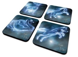 Harry Potter: Patronus Coaster 4-Pack Preorder