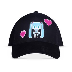 Hatsune Miku: Pixel Curved Bill Cap Preorder