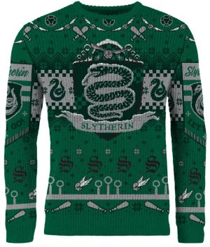 Harry Potter: "Jingle Bells, Potter Smells" Slytherin Christmas Sweater