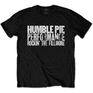 Humble Pie: Rockin The Fillmore - Black T-Shirt