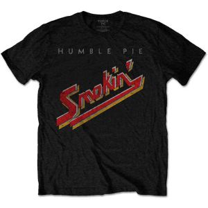 Humble Pie: Smokin' Vintage - Black T-Shirt