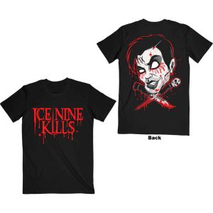Ice Nine Kills: Cross Swords (Back Print) - Black T-Shirt