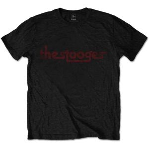 Iggy & The Stooges: Vintage Logo - Black T-Shirt