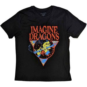 Imagine Dragons: Skeleton Flute - Black T-Shirt